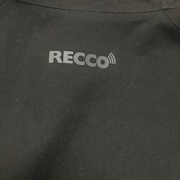 Patagonia Powder Bowl Jacket Womens Large Black Gore Tex RECCO MAC Ski Snowboard - Picture 12 of 16